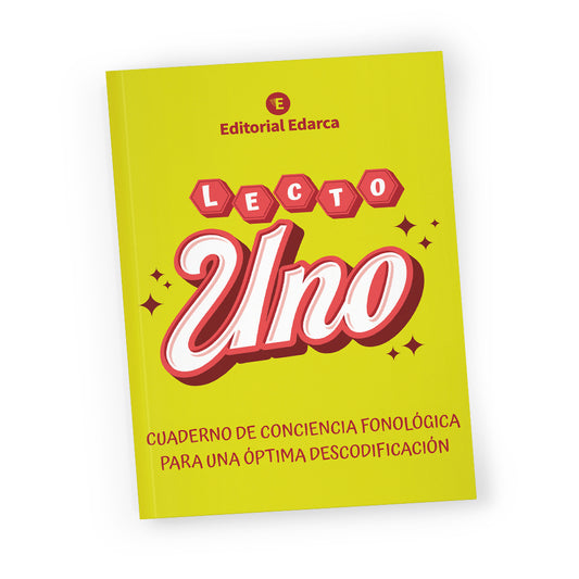LectoUno - letra mayúscula - Conciencia fonológica para una buena decodificación