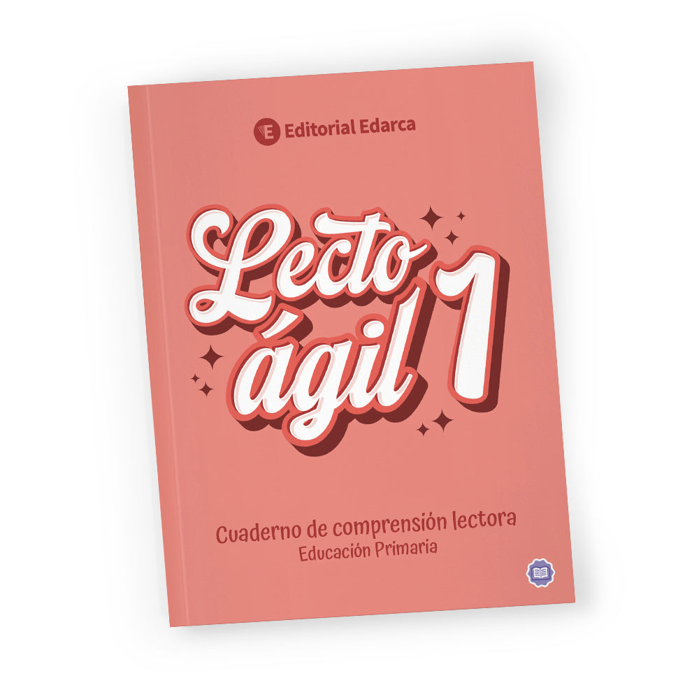 Lecto ágil 1 imprenta - Cuaderno de compresión y velocidad lectora - 1º de Primaria