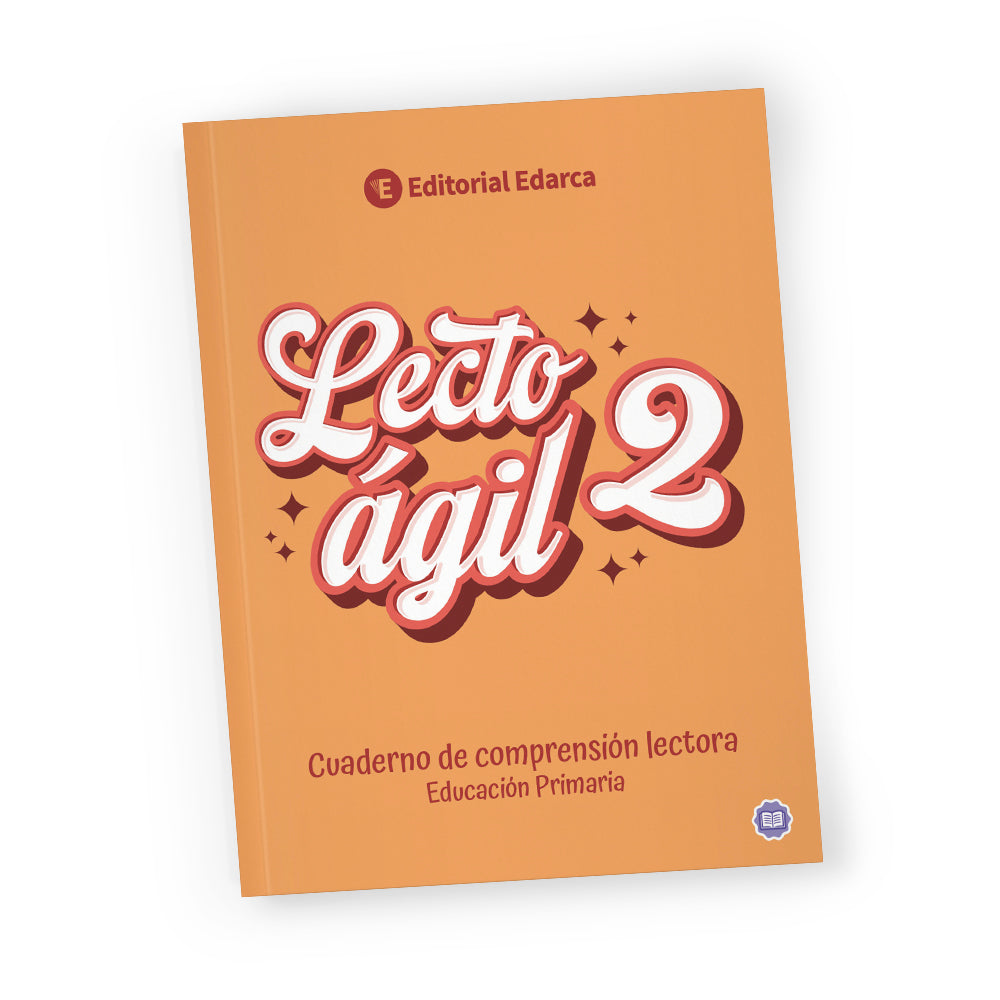 Lecto ágil 2 imprenta - Cuaderno de compresión y velocidad lectora - 2º de Primaria