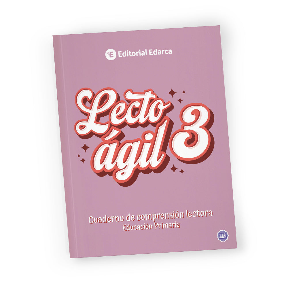 Lecto ágil 3 - Cuaderno de compresión y velocidad lectora - 3º de Primaria