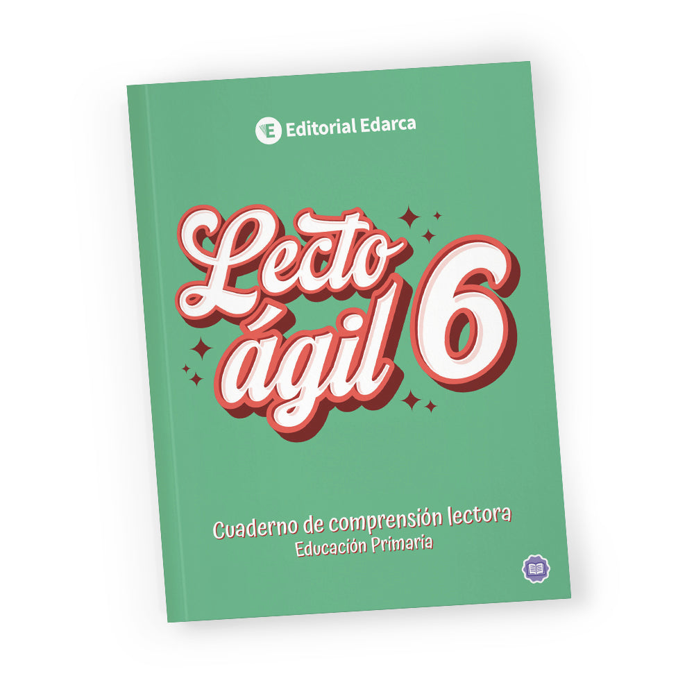 Lecto ágil 6 - Cuaderno de compresión y velocidad lectora - 6º de Primaria
