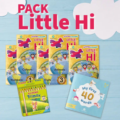 Pack completo infantil de inglés - Little Hi