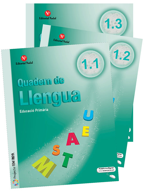 Cuadernos Llengua valenciana imprenta 1 primaria - Fem Pinya