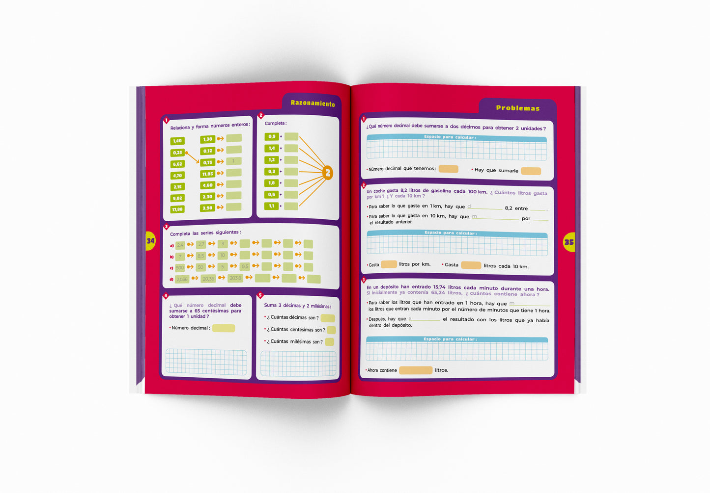 Mates Ágil 5 - Cuaderno de matemáticas 5º de primaria