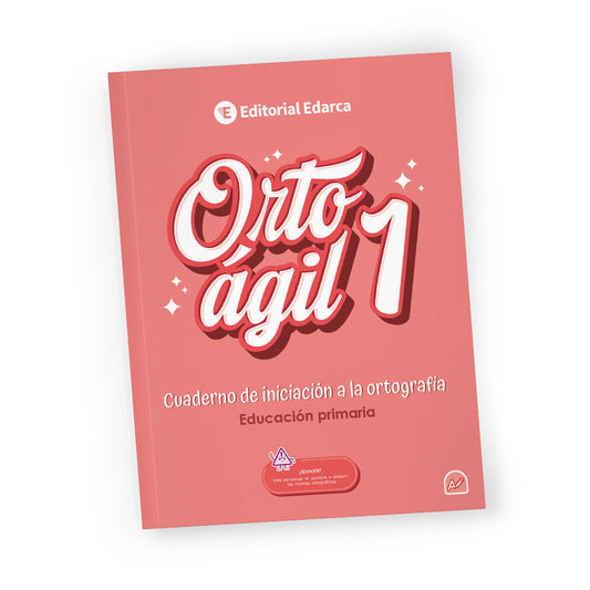 Orto ágil 1 imprenta - Cuaderno de ortografía - 1º de Primaria