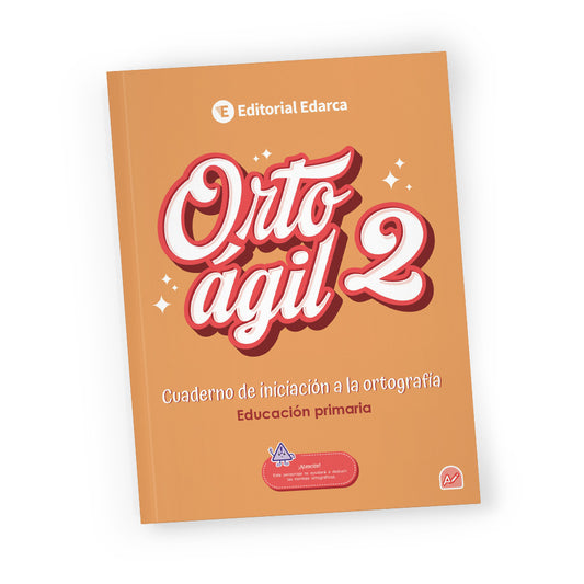 Orto ágil 2 imprenta - Cuaderno de ortografía - 2º de Primaria