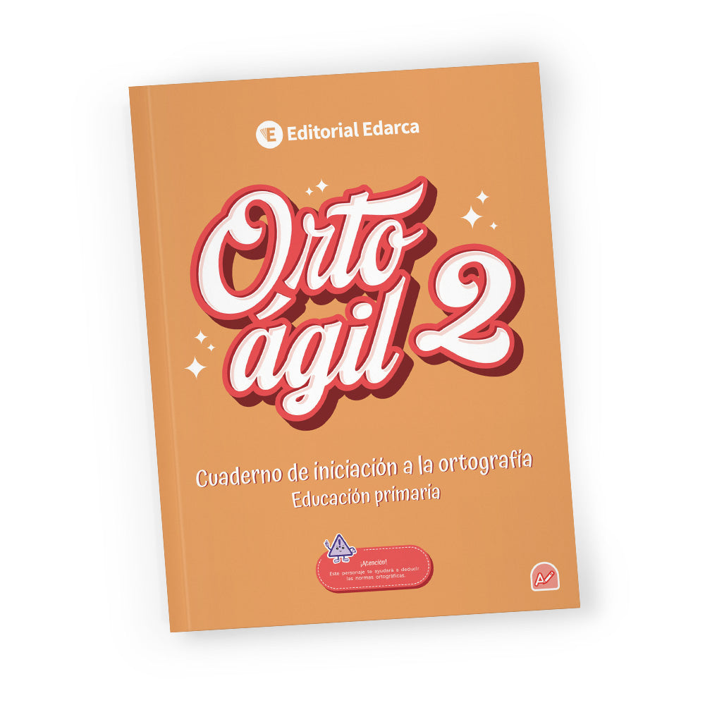 Orto ágil 2 cursiva - Cuaderno de ortografía - 2º de Primaria