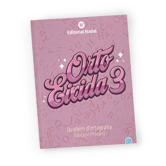 Ortoeixida 3 - Cuaderno de ortografía - 3º de Primaria