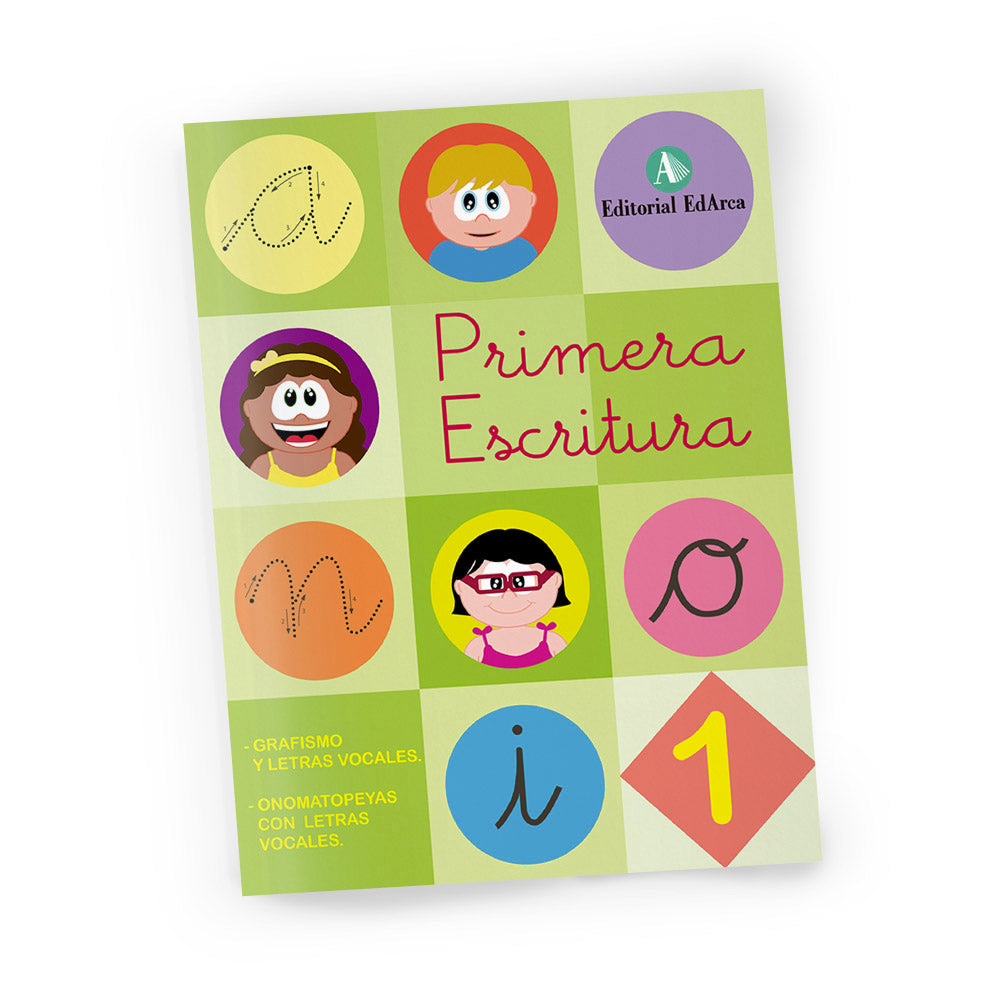 Cuaderno de escritura - Primera Escritura 1 - Cursiva infantil