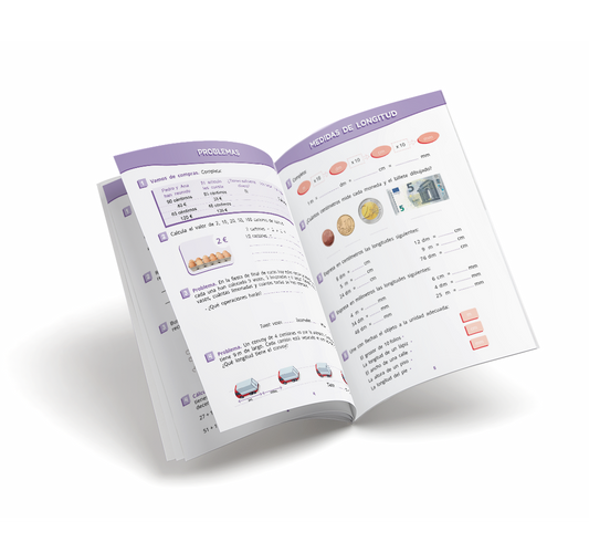 Cuaderno de matemáticas - Puente - Cuarto Primaria