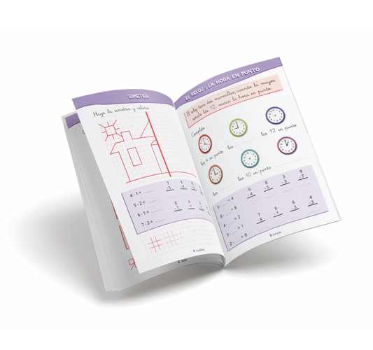 Cuaderno de matemáticas - Puente - Primero Primaria