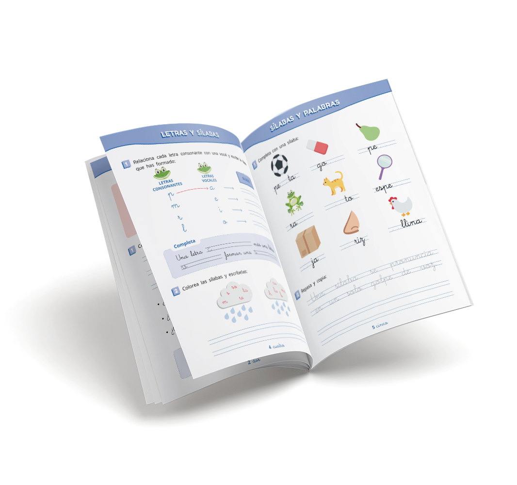 Cuaderno de lengua - Puente - Primero Primaria