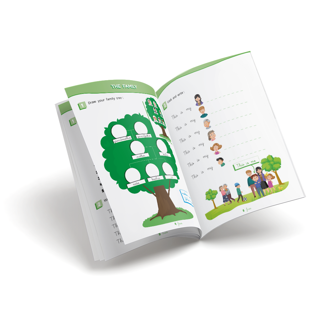 Cuaderno de actividades de inglés - Bridge - Primero de primaria
