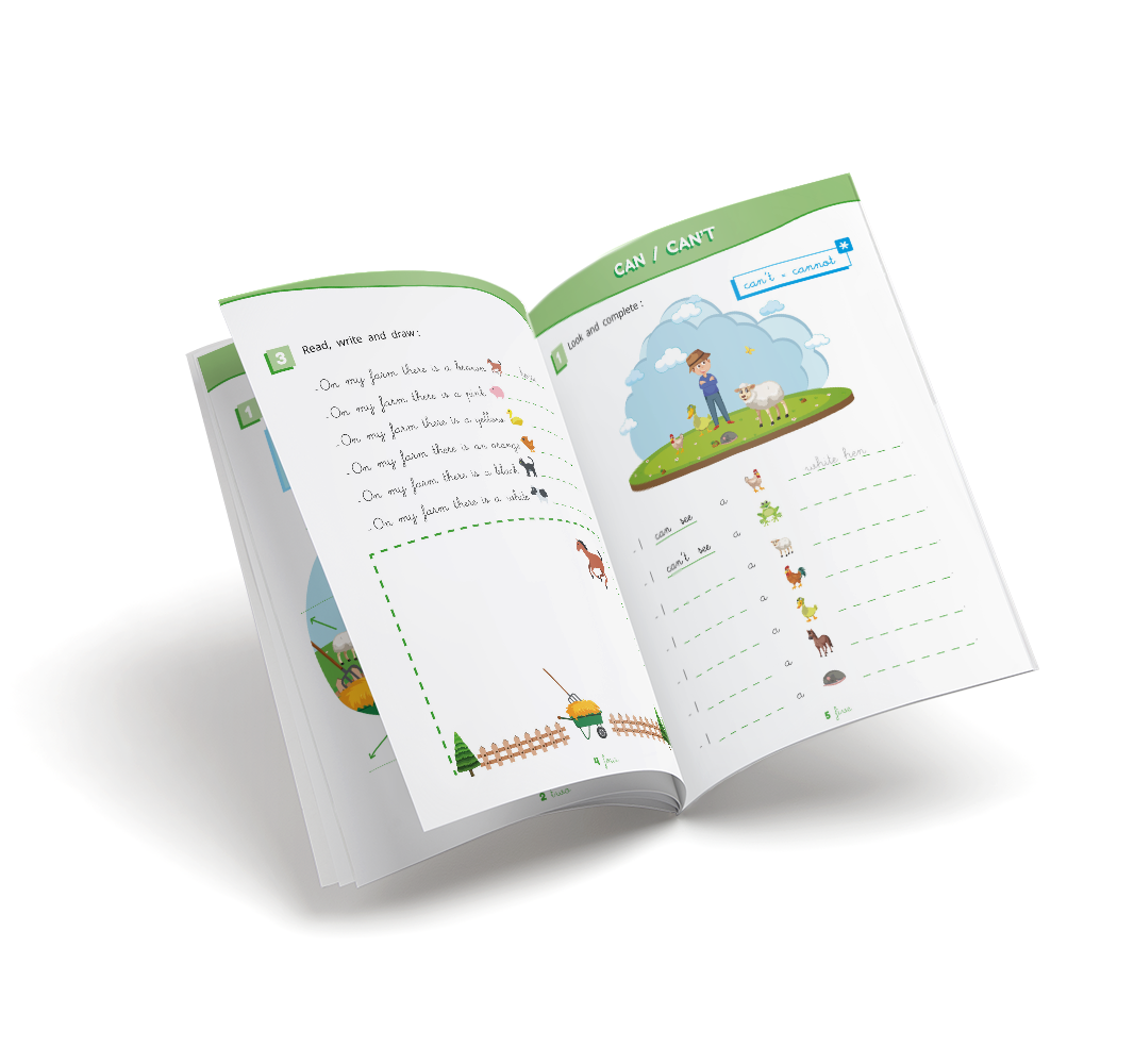 Cuaderno de actividades de inglés - Bridge - Segundo de primaria