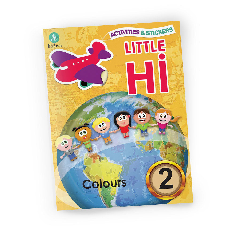 Cuaderno de inglés infantil – Little Hi! 2 – Colours