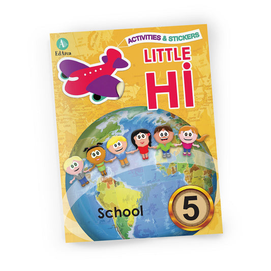 Cuaderno de inglés infantil – Little Hi! 5 - School