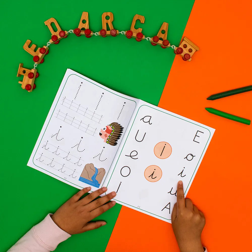Cuaderno de lectoescritura 1 infantil
