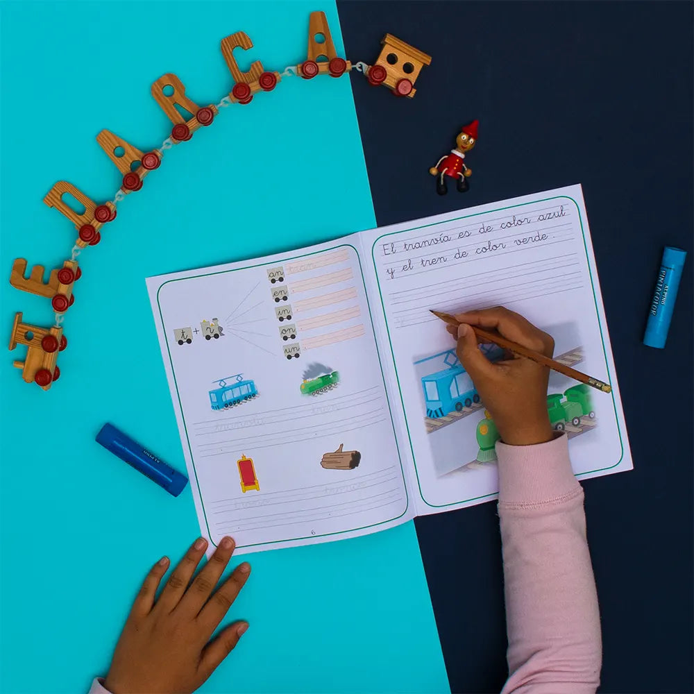 Cuaderno de Lectoescritura 10 infantil