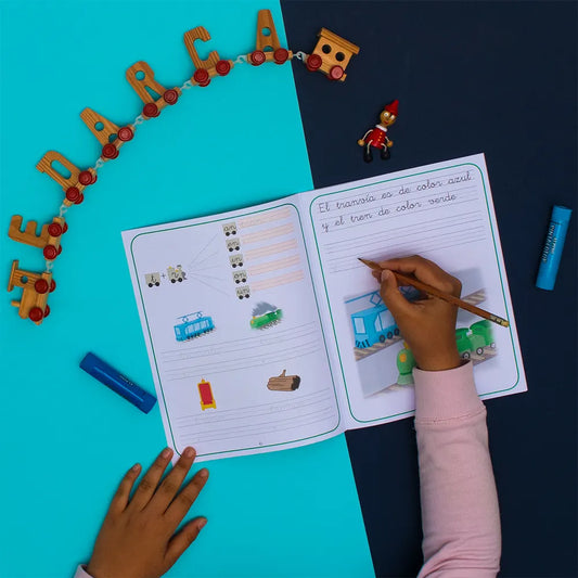 Cuaderno de Lectoescritura 10 infantil