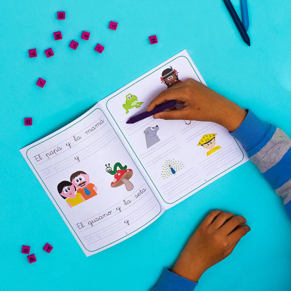 Cuaderno de Lectoescritura 7 infantil