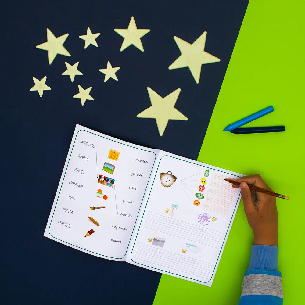 Cuaderno Lectoescritura 9 infantil