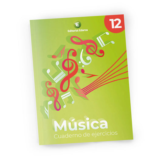 Cuaderno de ejercicios - Música 12 - primaria