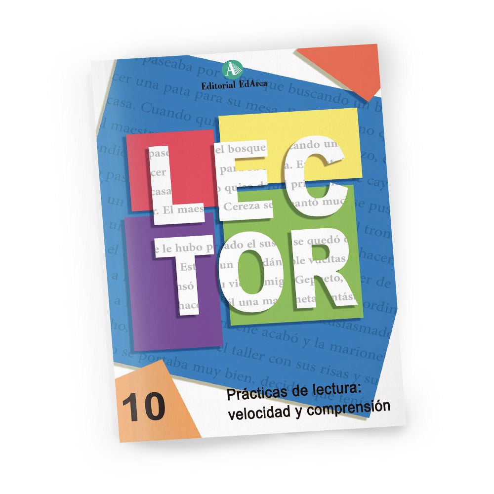 Cuaderno de velocidad y comprensión lectora - Lector 10 - primaria