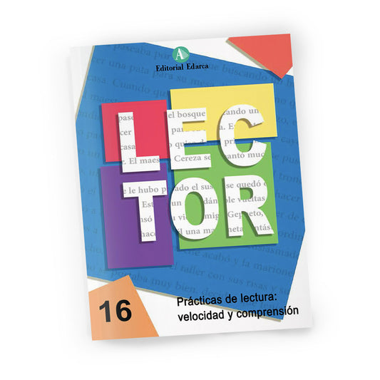 Cuaderno de velocidad y comprensión lectora - Lector 16 - primaria
