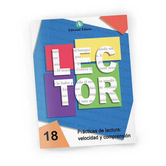 Cuaderno de velocidad y comprensión lectora - Lector 18 - primaria