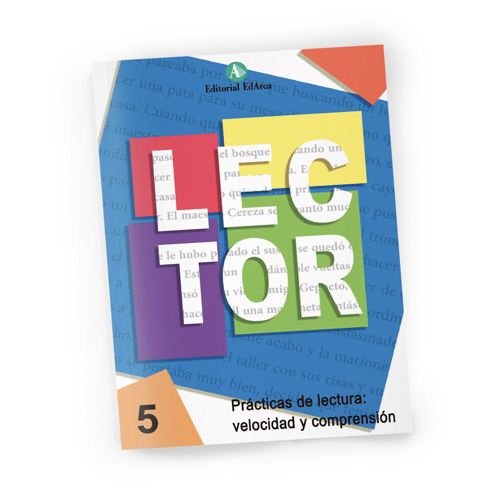 Cuaderno de velocidad y comprensión lectora - Lector 5 - primaria