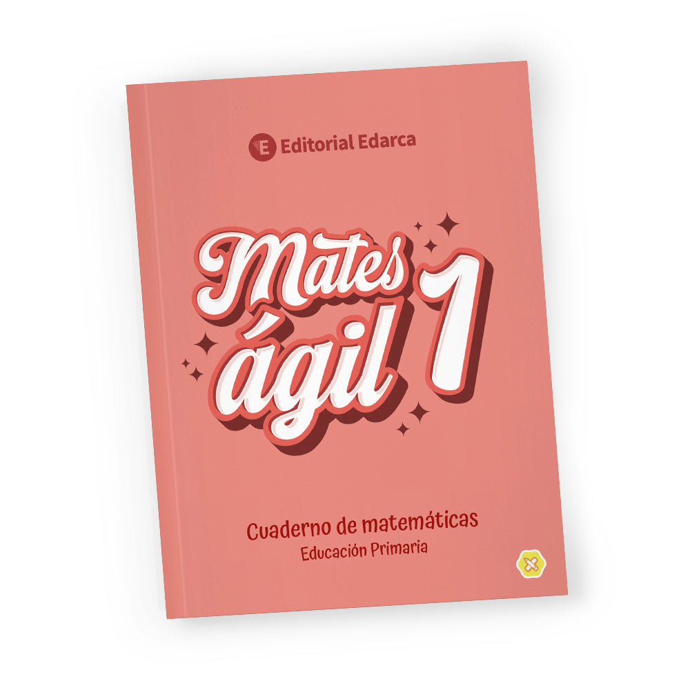 Mates Ágil 1 imprenta - Cuaderno de matemáticas 1º de primaria