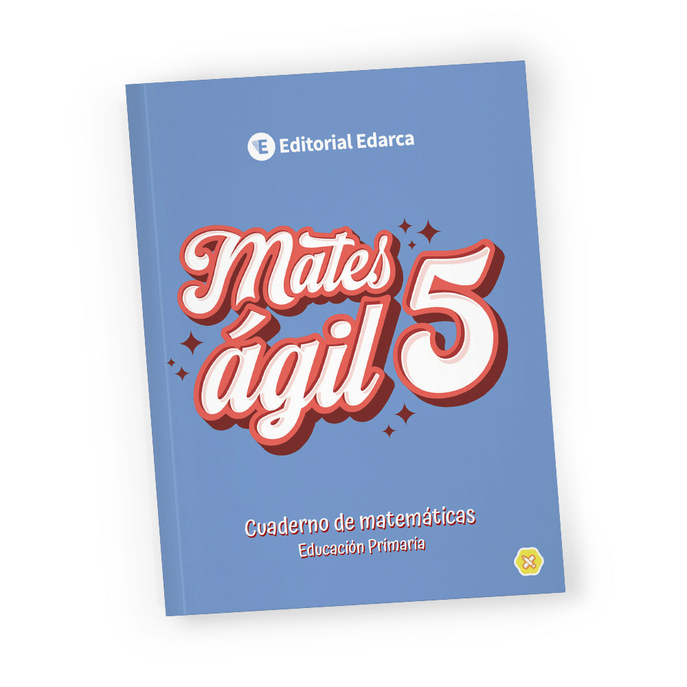 Mates Ágil 5 - Cuaderno de matemáticas 5º de primaria