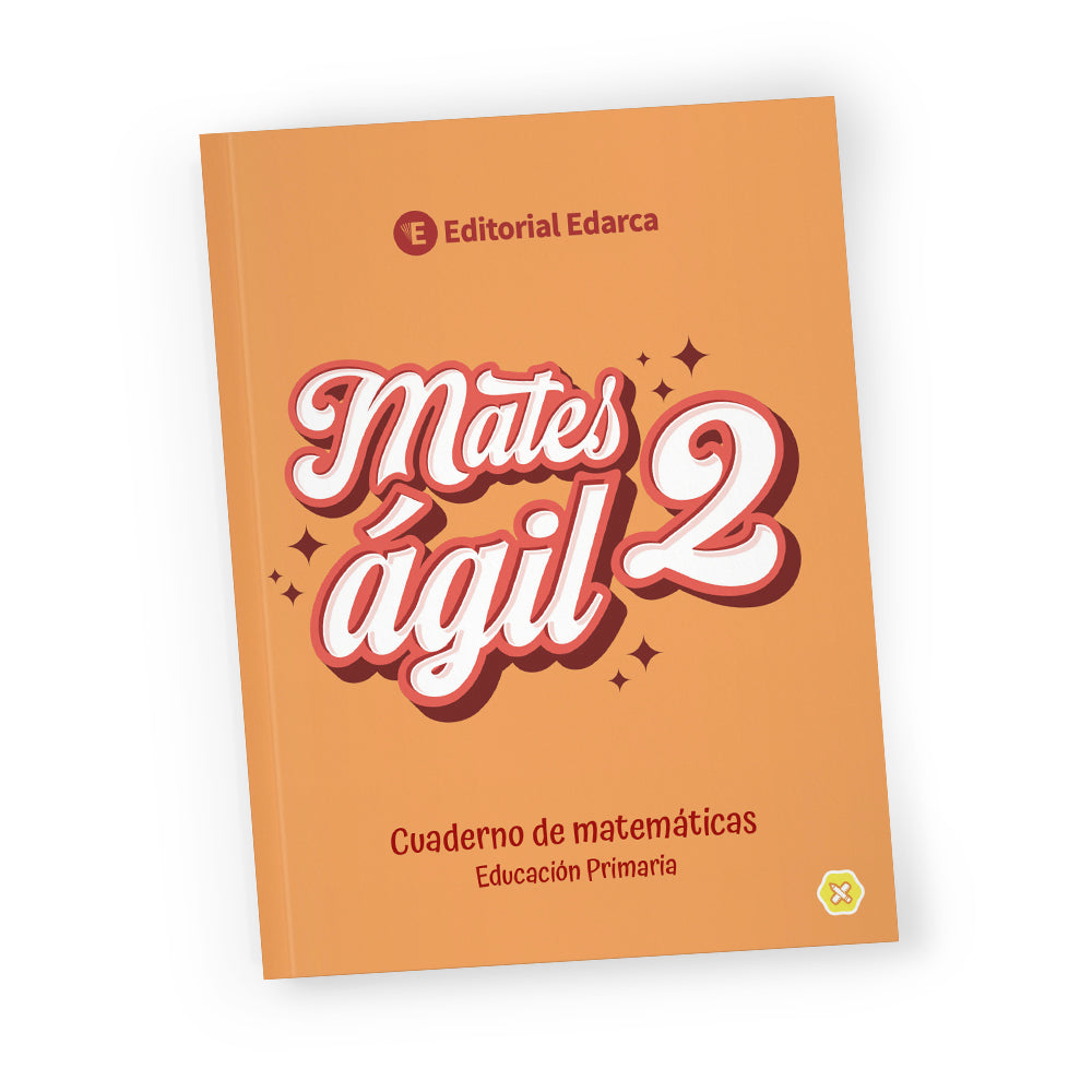 Mates Ágil 2 imprenta - Cuaderno de matemáticas 2º de primaria
