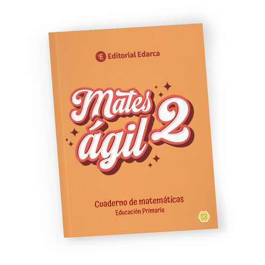 Mates Ágil 2 imprenta - Cuaderno de matemáticas 2º de primaria