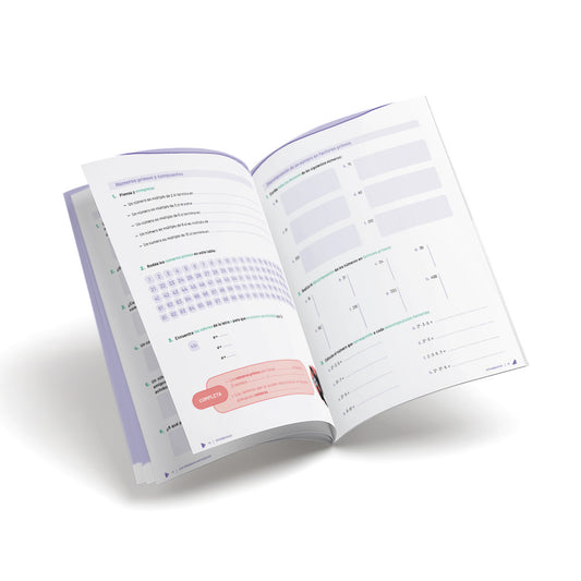 Cuaderno de matemáticas - Puente - Primero Secundaria