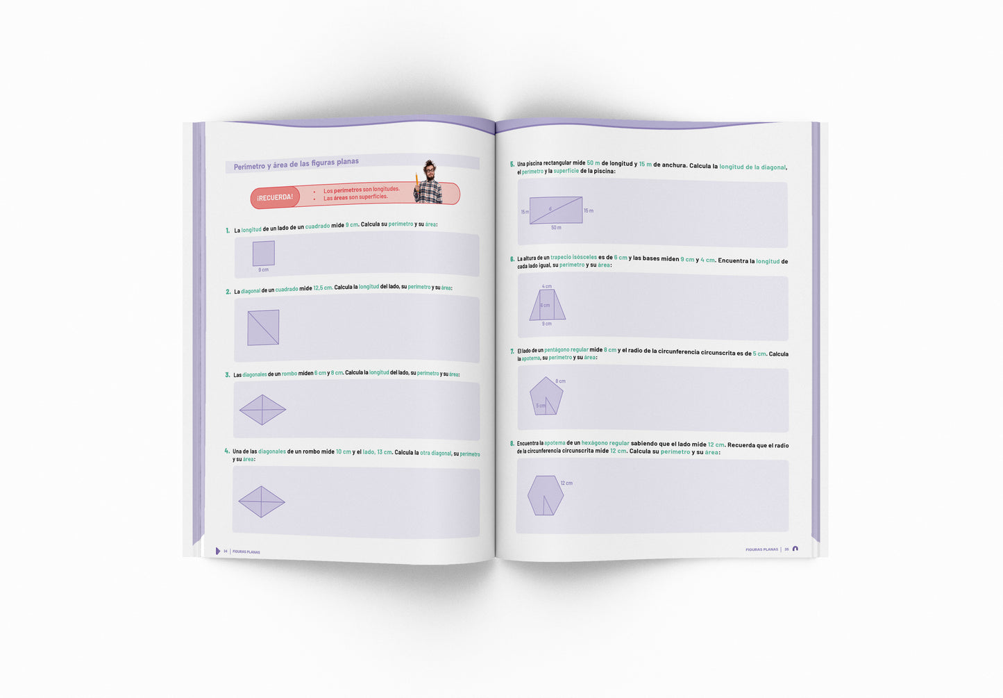 Cuaderno de matemáticas - Puente - Segundo Secundaria