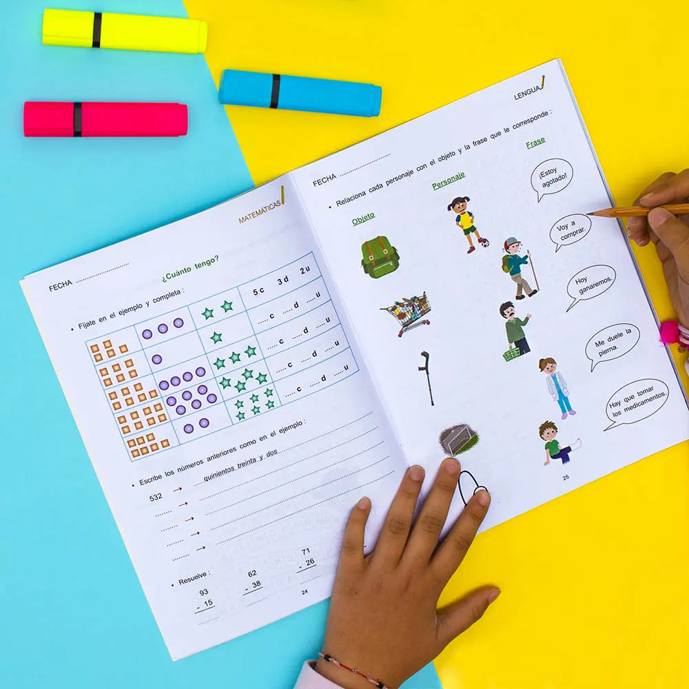 Cuaderno de vacaciones tercero de primaria