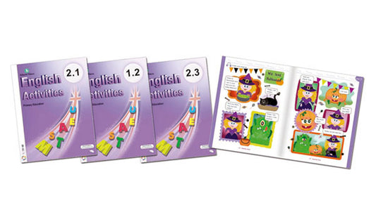 Cuadernos trimestrales de inglés - Segundo primaria - All For One