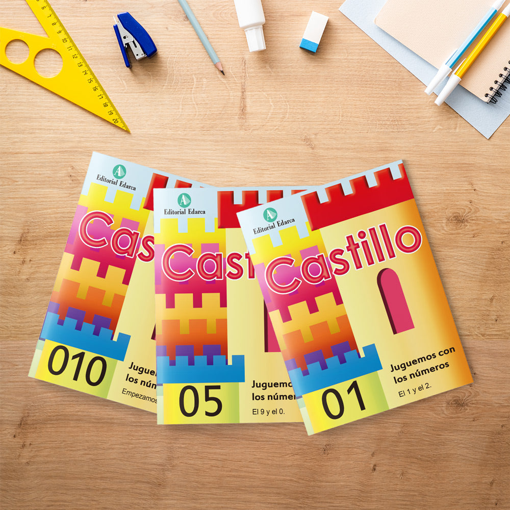 Colección de cuadernos de matemáticas - Juguemos con los números - infantil