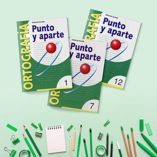 Colección Cuadernos de Ortografía - Punto y Aparte - primaria