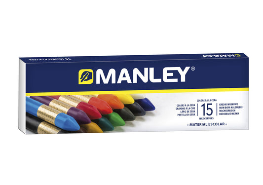 Estuche 15 ceras Manley