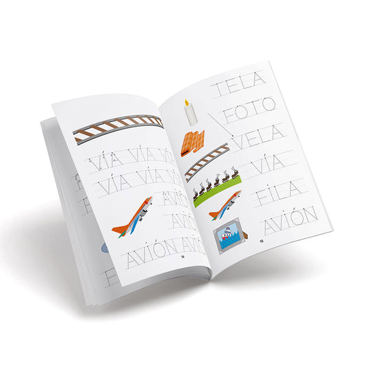 Cuaderno de escritura - Primeras Letras 2 infantil