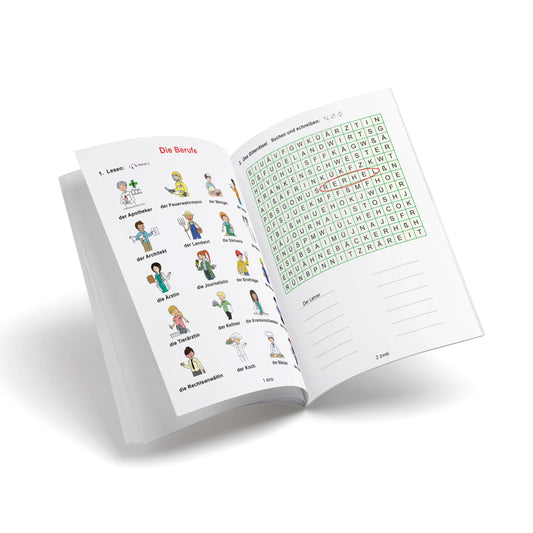 Cuaderno de alemán - Bitte! 10 - Die Berufe