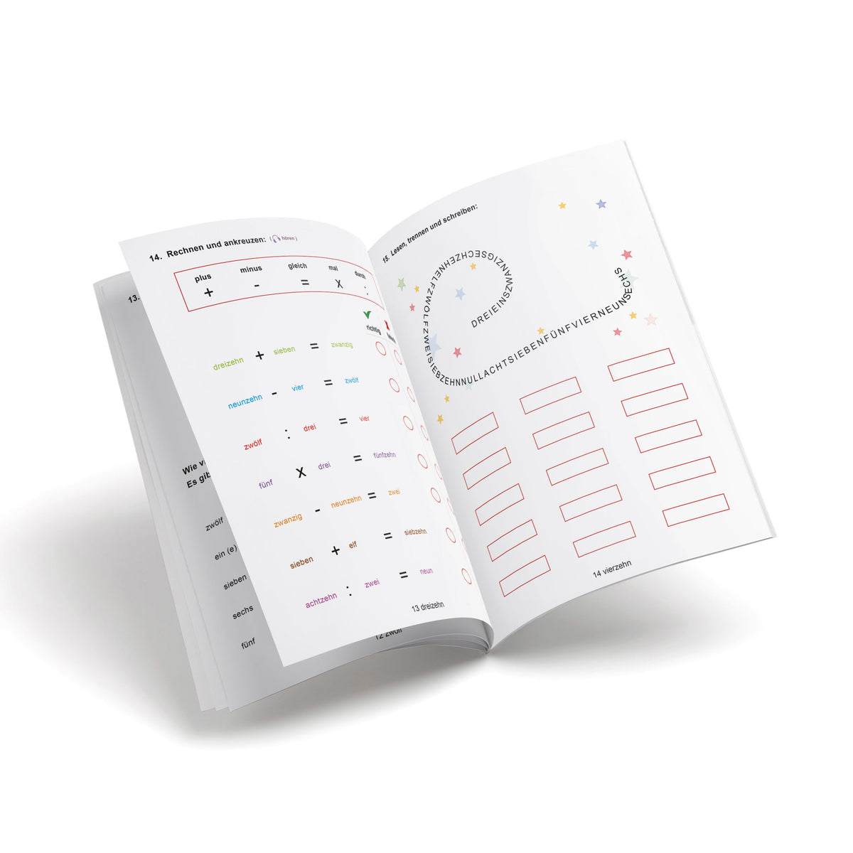 Cuaderno de alemán - Bitte! 2 - Die Zahlen