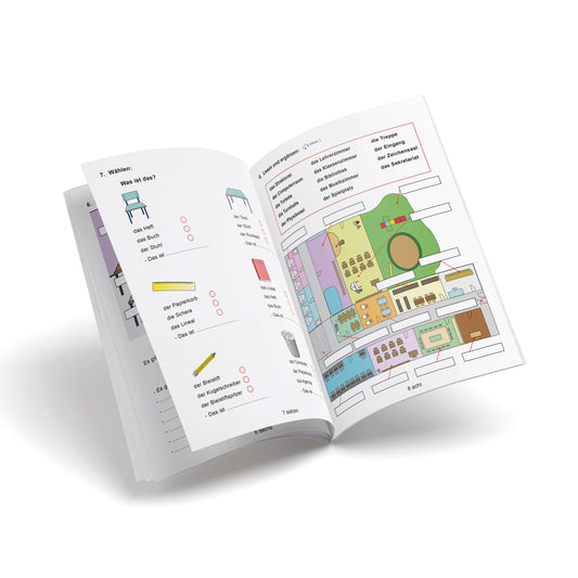Cuaderno de alemán - Bitte! 7 - Die Schule