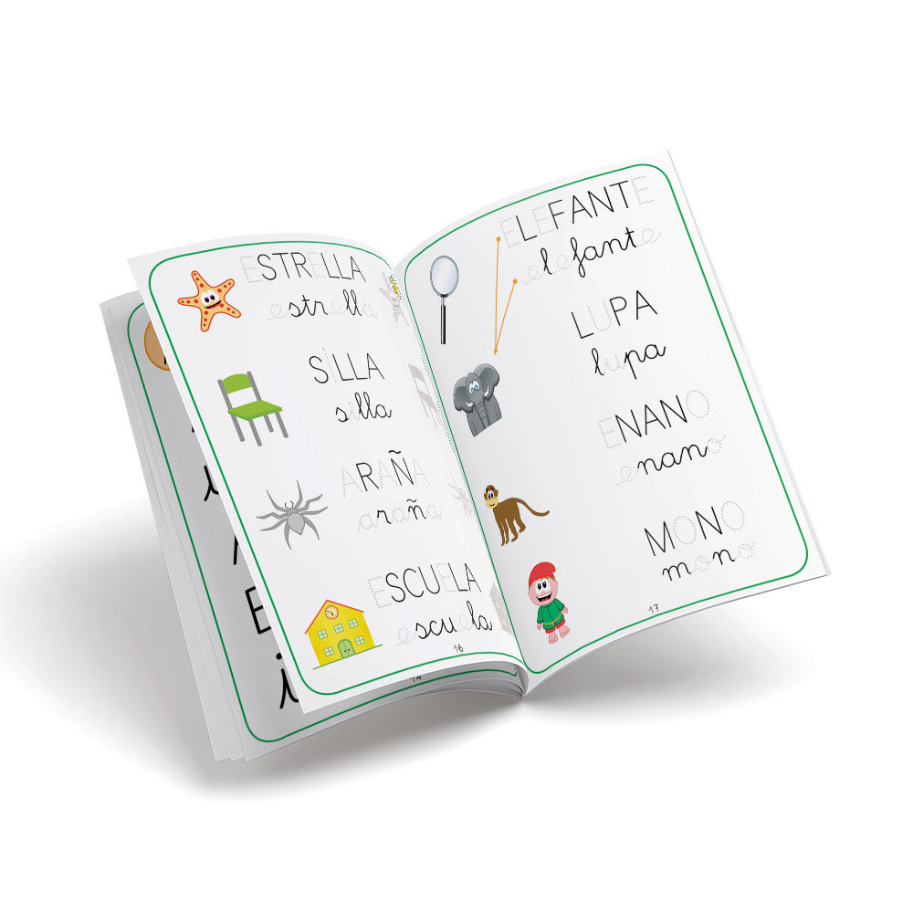 Cuaderno de lectoescritura 3 infantil