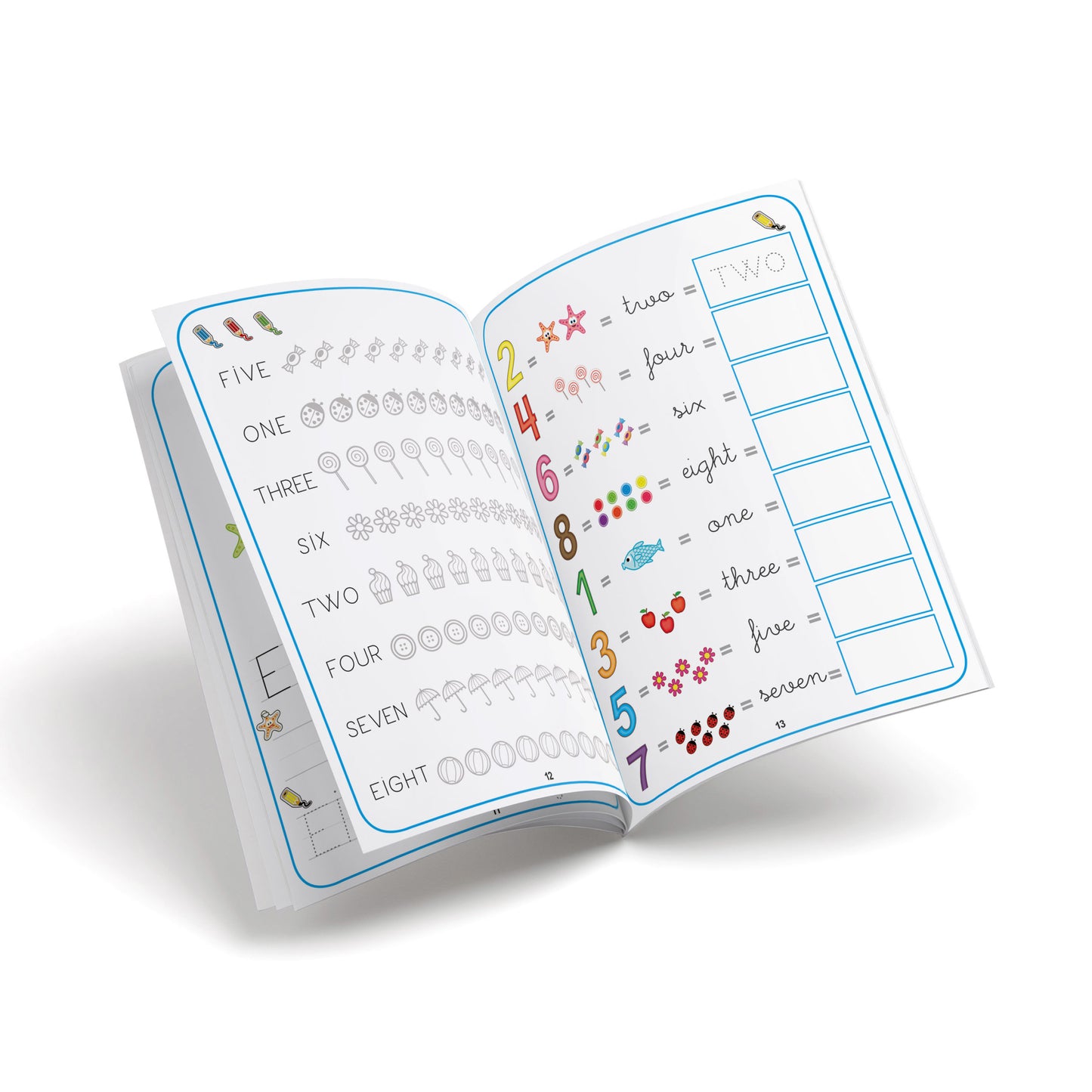 Cuaderno de inglés infantil – Little Hi! 1 – Numbers