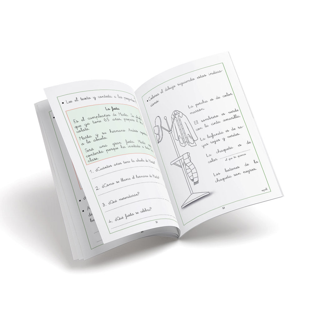 Cuaderno de velocidad y comprensión lectora - Lector 1 - primaria