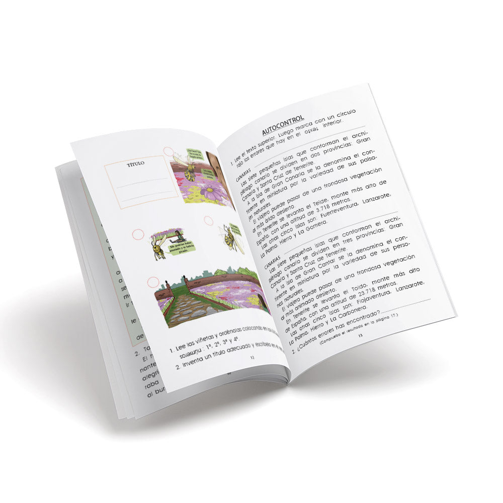 Cuaderno de velocidad y comprensión lectora - Lector 11 - primaria