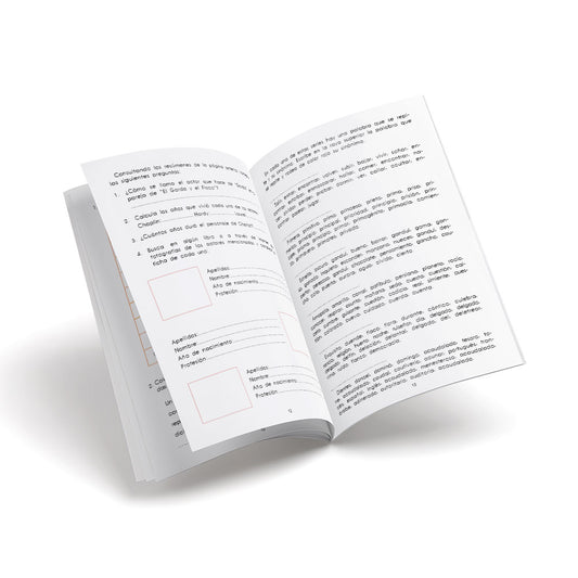 Cuaderno de velocidad y comprensión lectora - Lector 18 - primaria